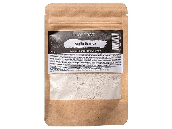 Argila Branca - 50 g