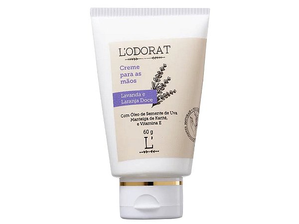 Creme para as Mãos - Lavanda e Laranja Doce - 60 g