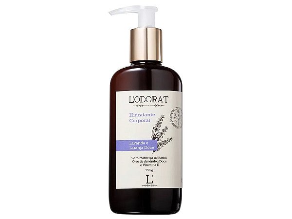Hidratante Corporal - Lavanda e Laranja Doce - 190g
