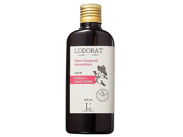 Óleo Corporal Aromático - Amor - 140 mL