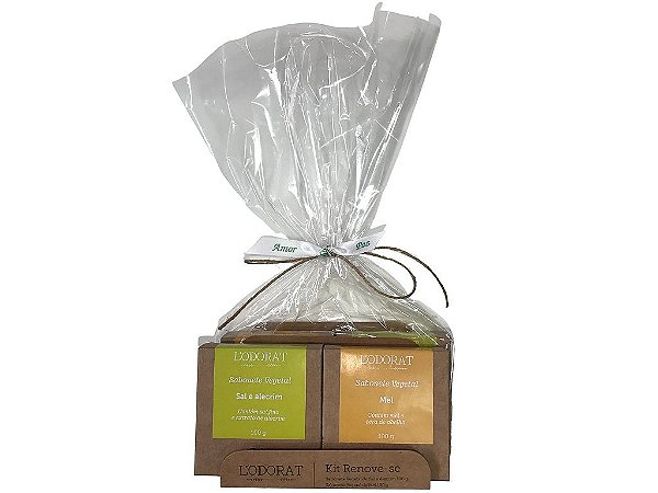 Kit Renove-se - Sabonete Sal e Alecrim e Sabonete Mel