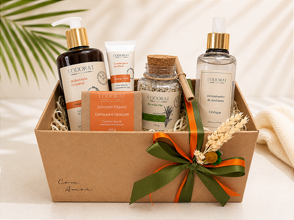 Kit Essência Tropical - Manga Verde, Cenoura e Urucum & Citrique
