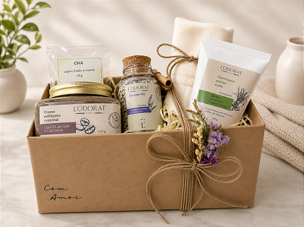 Kit Ritual Spa dos Pés – Momento de Autocuidado e Relaxamento