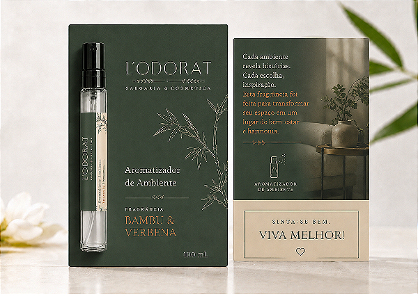 Mini Fragrância Personalizada com Encarte | Home Spray ou Aroma para Carro