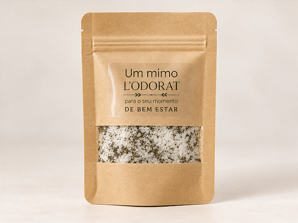 Escalda-Pés ou Cristais de Banho 50 g – Brinde Corporativo Personalizado