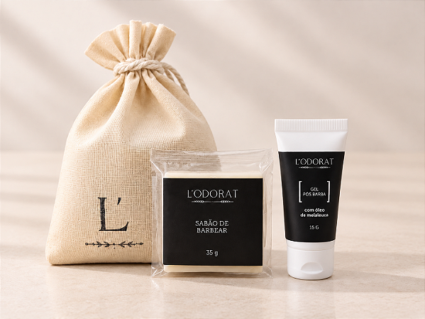 Kit Barbear Mini – Brinde Corporativo Masculino Personalizado