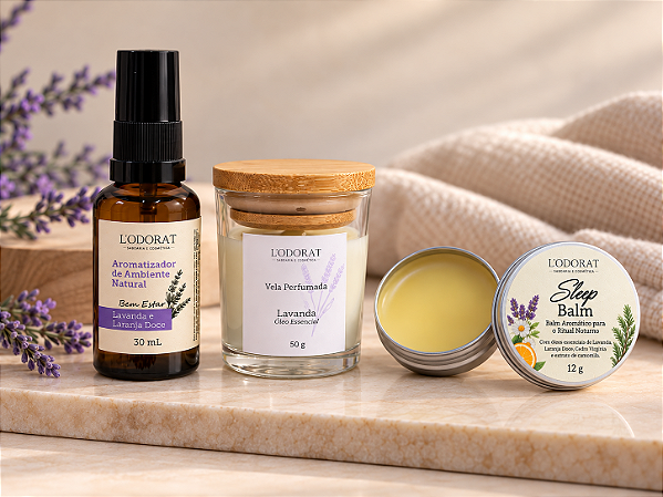 Kit Noite Serena – Momento de Bem-Estar