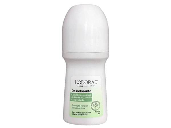 Desodorante Roll on  Melaleuca/ Alecrim/ Capim Limão 70 g