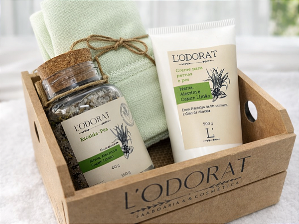 Kit SPA dos Pés Caixote