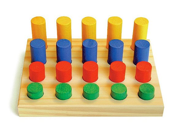 Brinquedo Educativo Jogo De Pinos