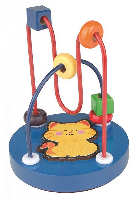 Brinquedo Educativo Mini Aramado - Gato - Carlu