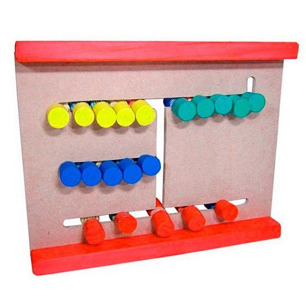 Brinquedo Educativo Jogo Passa Cores