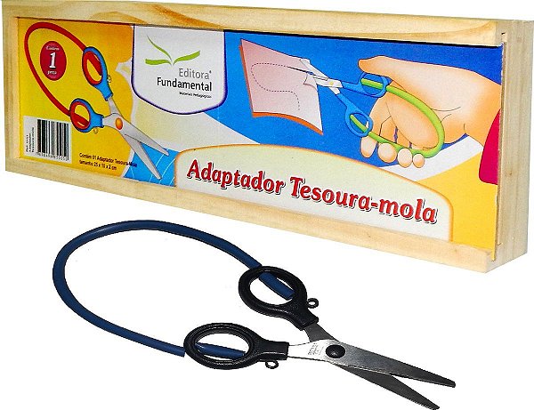 Brinquedo Educativo Adaptador Tesoura-Mola