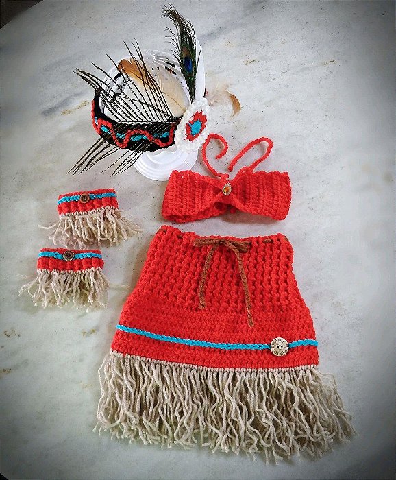 Roupa Da Moana Baby De Croche