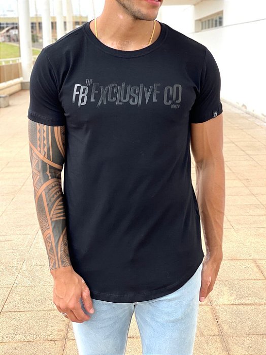 Camiseta All Black Exclusive - FB Clothing