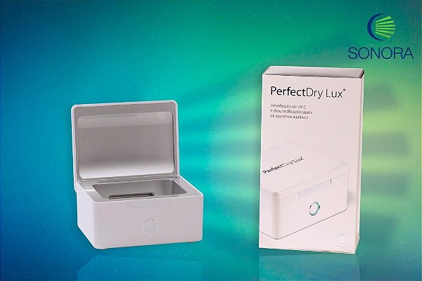 MG - Desumidificador Elétrico PERFECT DRY LUX com função Anti-Germe (UV-C)