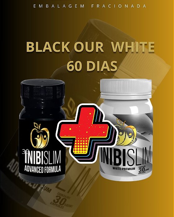 COMBO BLACK AND WHITE 60 DIAS USO