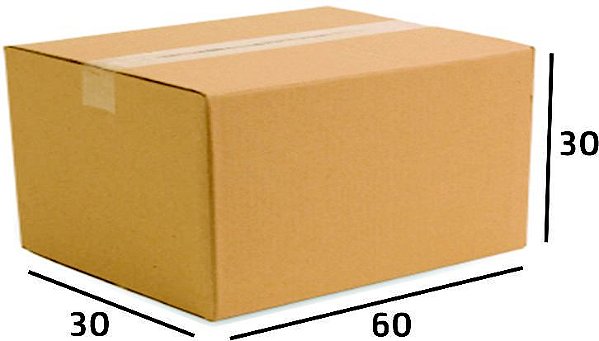 25 Caixas de Papelão para envio Correios Sedex Pac Nº30 C:60 X L:30 X A:30  cm - MHM CAIXAS - Caixas de papelão, Envelopes de segurança e Embalagens em  Campinas
