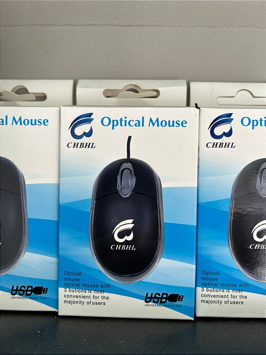 MOUSE C/FIO SIMPLES - CHBHL