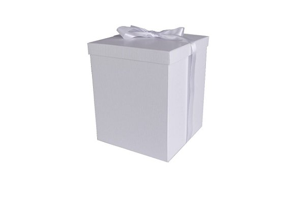 Caixa Premium Cenário P | Branca 20x20x25 - (01 unidade)