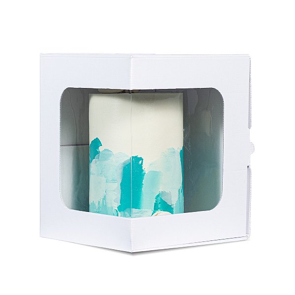 Caixa para Bolo Alto 25x25x30 | CAKE LOVER M  - (01 unidade)