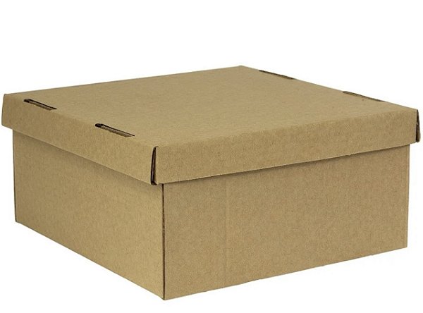 Caixa para Bolo 26x26x12 Sulformas | Kraft n° 5  - (01 unidade)
