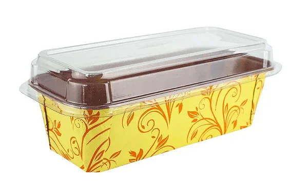 10 Formas Forneável Plumpy M 158X55X52mm Amarelo com tampa