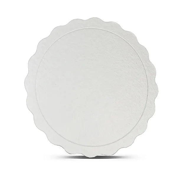01 und Cake Board Liso - Tam. 350 mm - Branco