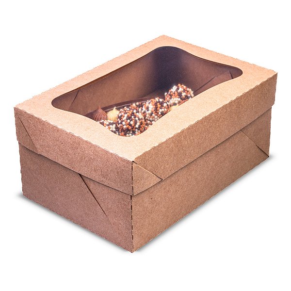05 und. Caixa Ovo de Colher - 2 em 1 - 350g/ 500g - 210x140x92 mm - Kraft