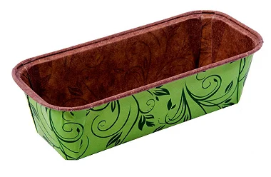 Forma Forneável Plumpy M | Verde 158X55X52mm - (05 unidades)