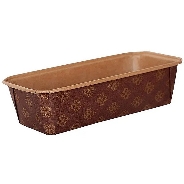 Forma Forneável Plumpy M Econômica | Marrom 163X65X45mm - (05 unidades)