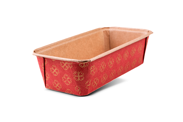 Forma Forneável Plumpy M Econômica | Vermelha 163X65X45mm - (05 unidades)