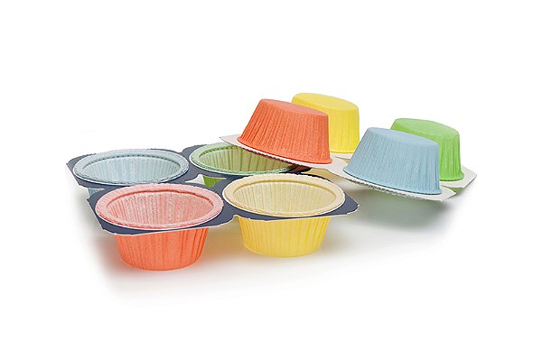 Bandeja Muffin Papel Forneavel | Color 50x40 - (Pacote com 16 unidades)