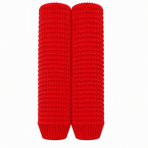 Forminha Forneável Pirotine 1000un 50x38mm N°0 | Vermelho