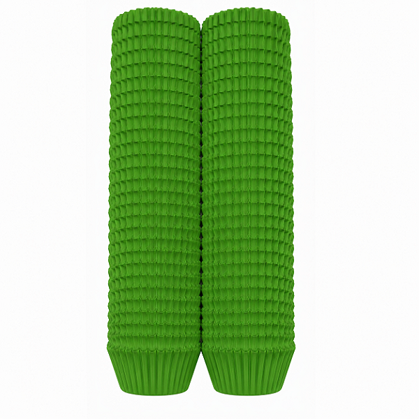 Forminha Forneável Pirotine 1000un 50x38mm N°0 | Verde