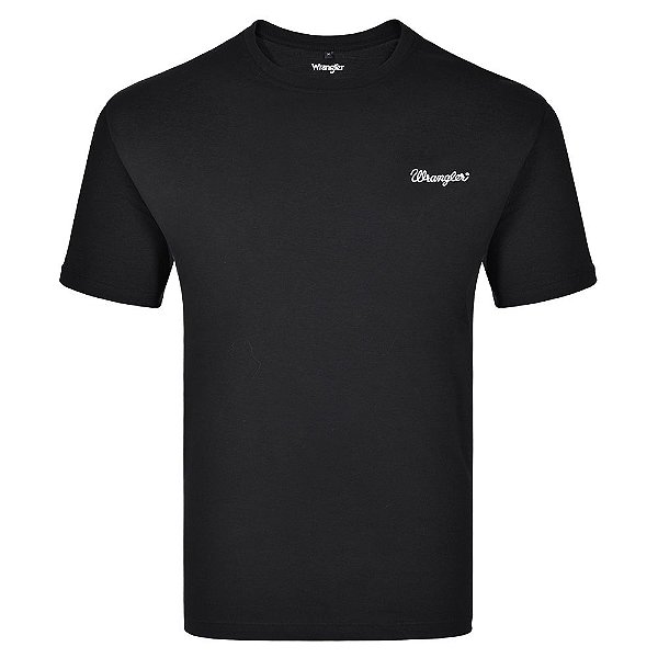 CAMISETA WRANGLER PRETA WM8078PR