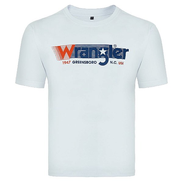 CAMISETA WRANGLER BRANCA WM 8069BR