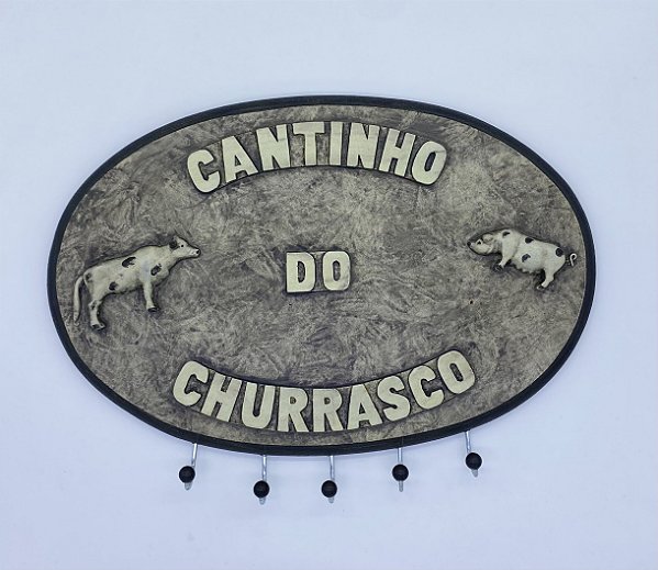 PORTA CHAVES CANTINHO DO CHURRASCO