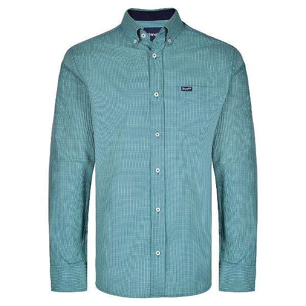 CAMISA WRANGLER GREEN WM9972