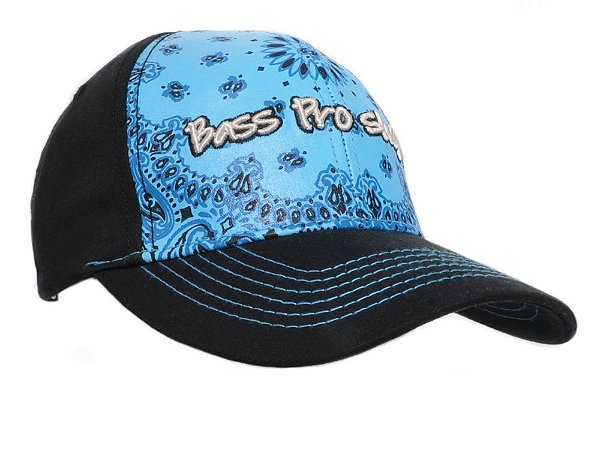 Boné Azul Feminino Bass Pro Shops