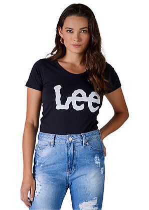 CAMISETA T-SHIRT LEE PRETA 6005