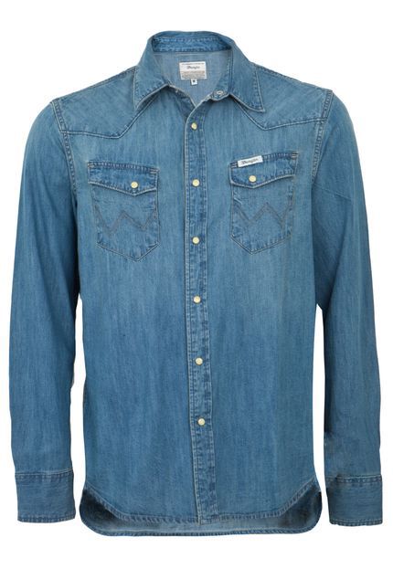 jaqueta jeans masculina country