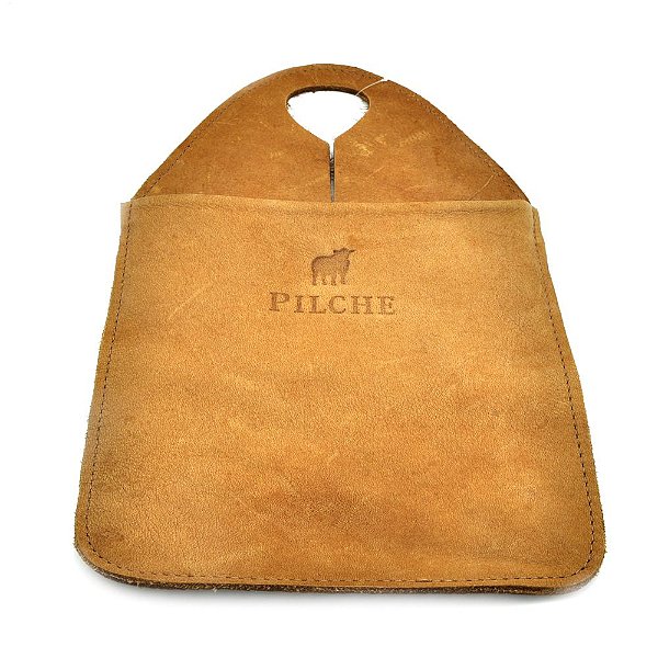 LIXEIRA AUTOMOTIVA PILCHE COURO