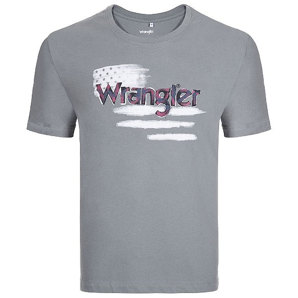 CAMISETA WRANGLER CINZA WM8205CZ