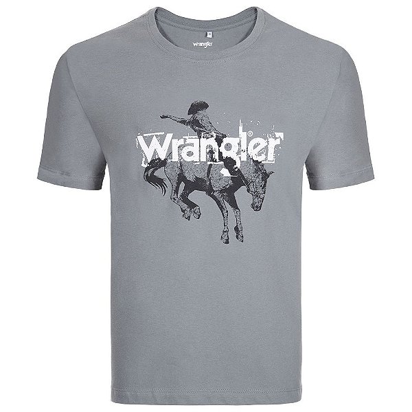 CAMISETA WRANGLER CINZA WM8204CZ