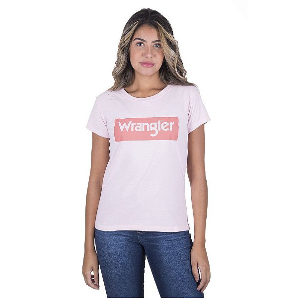 CAMISETA WRANGLER WF8034 ROSA