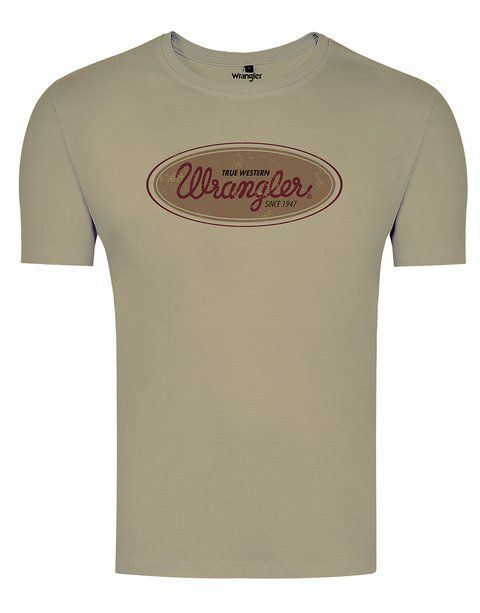 CAMISETA WRANGLER BEGE WM8054AR