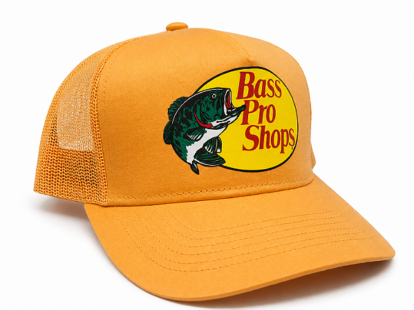 BONE BASS PRO SHOPS LARANJA ESTAMPADO