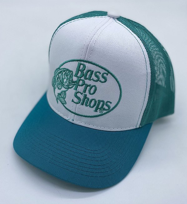 BONE BASS PRO SHOPS VERDE CLARO BORDADO