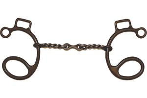 bridão antique 66 twisted dog bone gag l3 partrade 238130